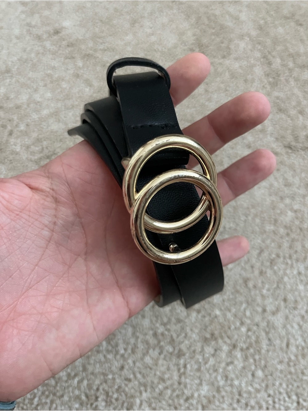 Black H&M belt